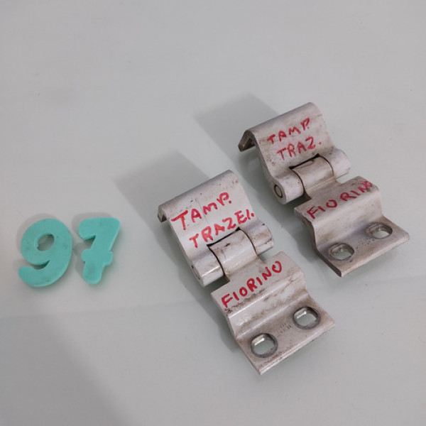 Par Dobradiça Porta Traseira Fiat Fiorino 2014 