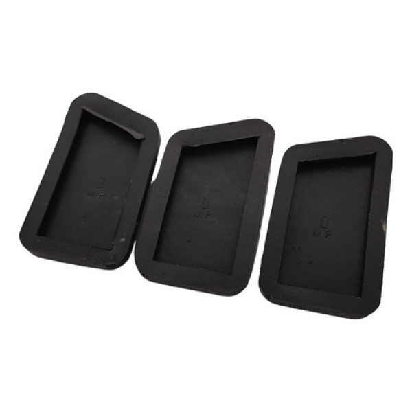 Kit Borracha Pedais Ford Corcel 