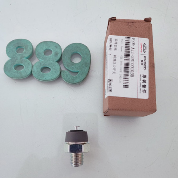 Sensor De Pressão Do Óleo Chery Face Original Cx 889
