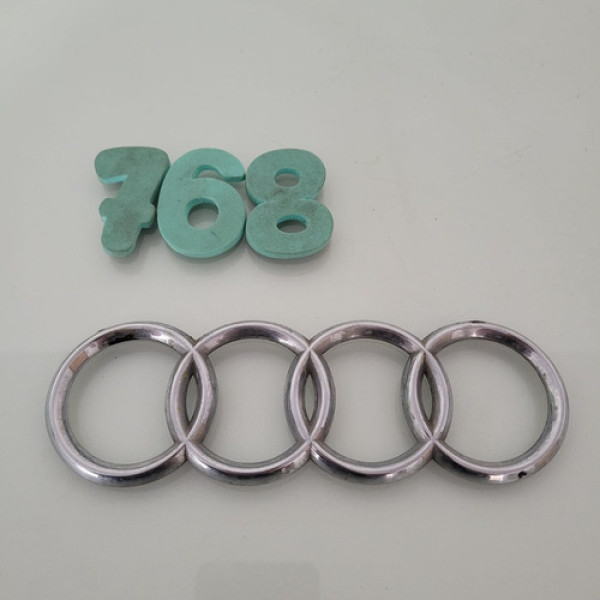 Emblema Tampa Traseira Audi A3 2001 Cx 768