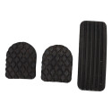 Kit Capa Borracha Pedais Gm Chevette 1973 A 1989 