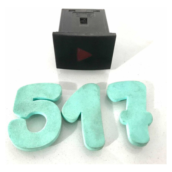 Botão Interruptor Pisca Alerta Gol/parati/saveiro G3 