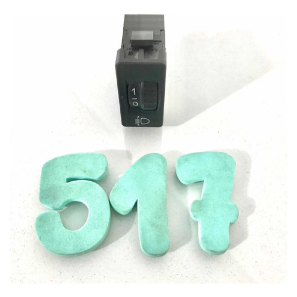 Botão Regulagem Farol C4 Picasso/ Peugeot 307 - 96384422xt