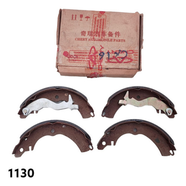 Jogo De Sapata De Freio Traseiro Chery Face Original
