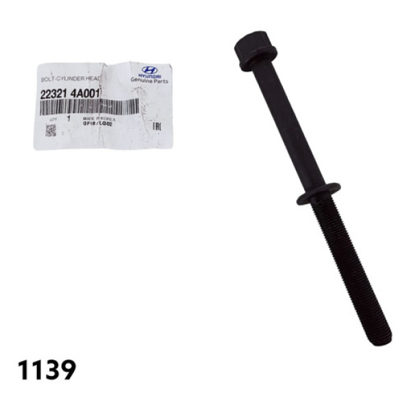 Parafuso Do Cabeçote Hyundai Hr 2.5 Cod 223214a001