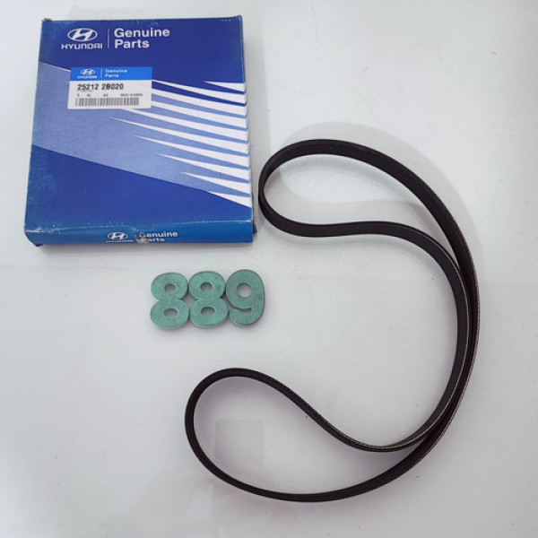 Correia Da Bomba D\'água Hyundai Veloster Cx 889