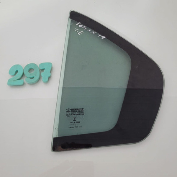 Vidro Vigia Traseiro Esquerdo Renault Logan 2015 A 2020
