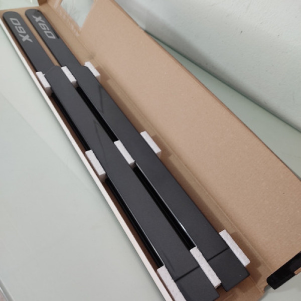 Jogo Friso Lateral Lifan X60 - Cinza 