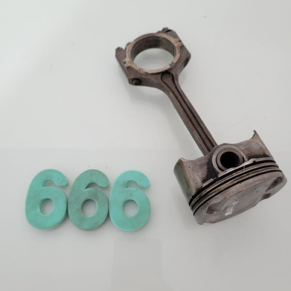 Biela Com Pistão Nissan March 1.0