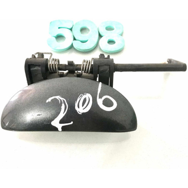 Maçaneta Externa Dianteira Esquerda Peugeot 206/207