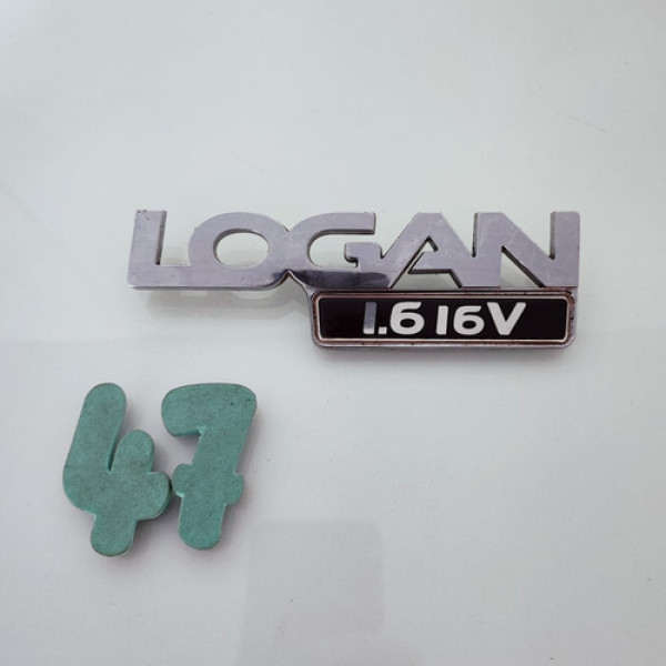 Letreiro Traseiro Renault Logan Cx 47