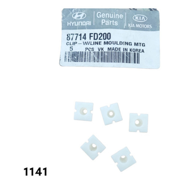 Jogo De Presilha Do Parachoque Hyundai I30 Cod 87714fd200