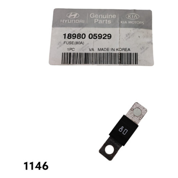 Fusível 80a Hyundai Cod 1898005929