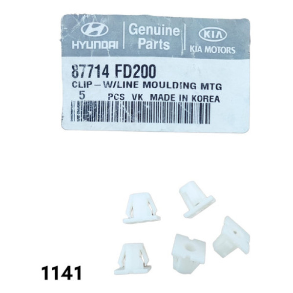 Jogo De Presilha Do Parachoque Hyundai I30 Cod 87714fd200