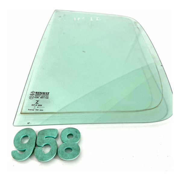 Vidro Fixo Traseiro Esquerdo Renault Clio - Cx 958