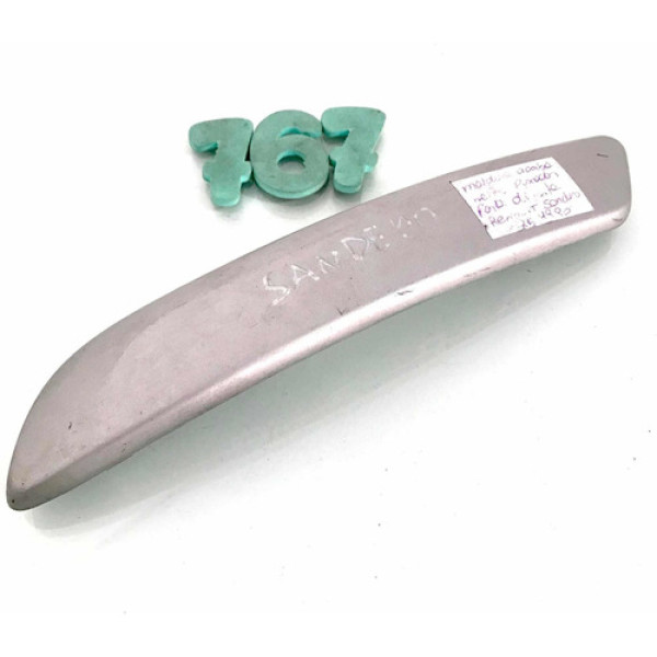 Moldura Acabamento Puxador Porta Direita  Sandero - Cx 767