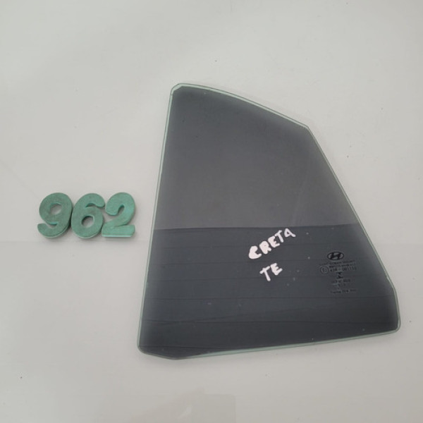 Vidro Fixo Traseiro Esquerdo Hyundai Creta Cx 962