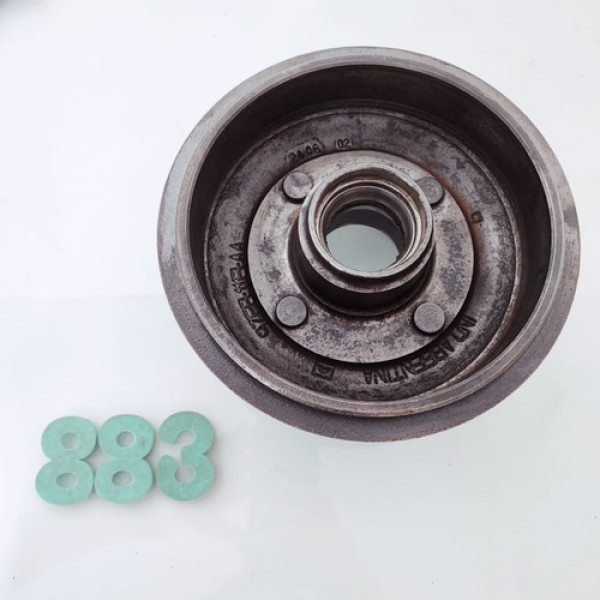 Tambor De Freio Ford Fiesta 1997 Cod 97fb1113aa Cx 883