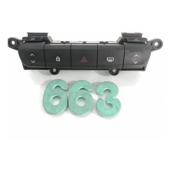 Botão Vidro Pisca Alerta Trava Renault Kwid 8aq325290622r