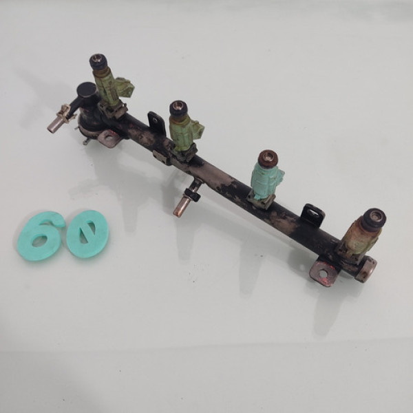 Flauta Bicos Injeção Vw Gol G3 1.0 Turbo 