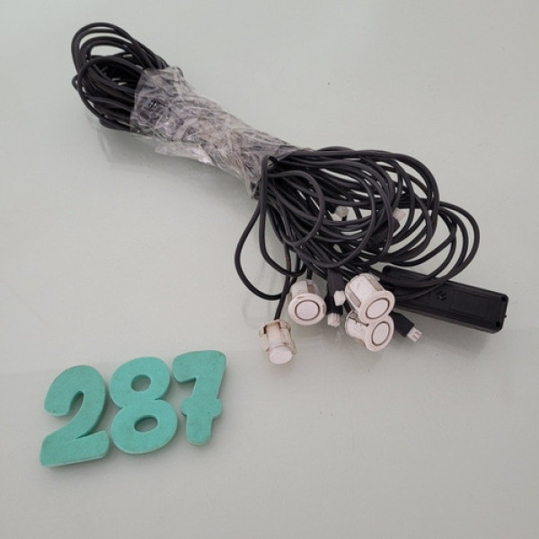 Sensor De Estacionamento Completo Renault Logan 2015 A 2020 