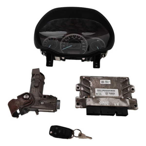Kit Módulo De Injeção Ford Ka 2020 Cod J7b512a650avb Cx1065