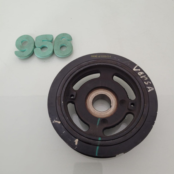 Polia Do Virabrequim Nissan Versa 1.6 Detalhe Cx 956