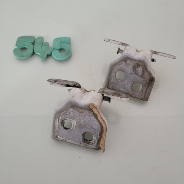 Par Dobradiça Porta Renault Sandero 2012 Cx 545