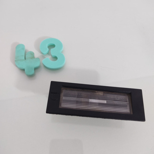 Lanterna Luz Placa Jeep Renegade 2021 Cod 51953208