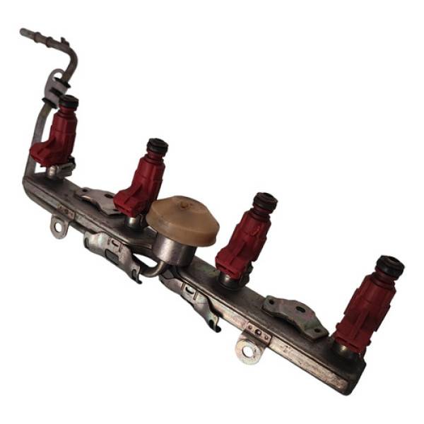 Flauta C/ Bicos Injeção Honda Fit 1.4 2003 A 2007 