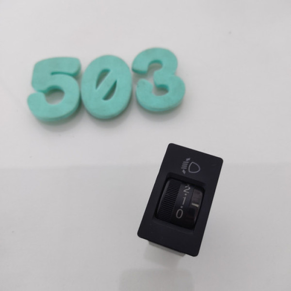 Botão Regulagem Farol Jac J3 Original 3750914u8160