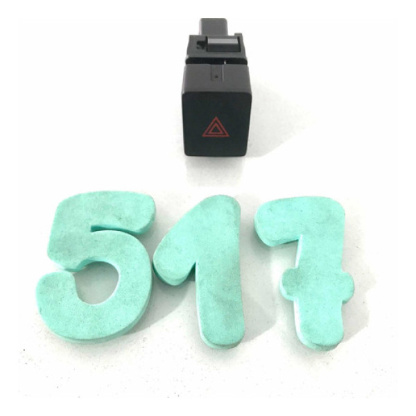 Botão Pisca Alerta Nissan Versa March - Original