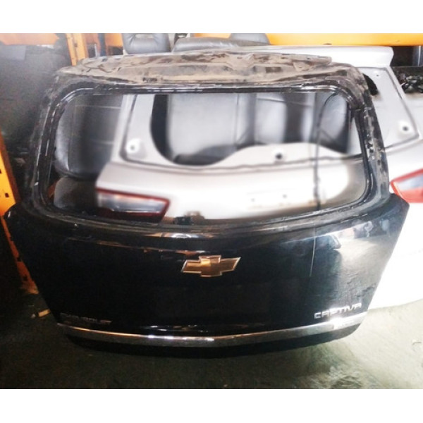 Tampa Traseira Gm Captiva Preto