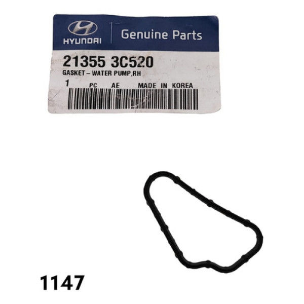 Anel De Vedação Da Bomba D\'água Hyundai Azera Cod 213553c520