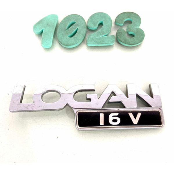 Emblema Traseiro Renault Logan - Cx 1023