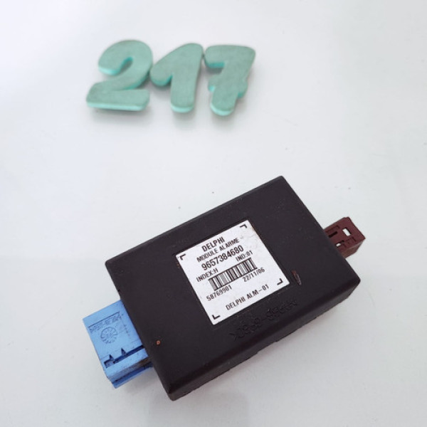 Módulo Do Alarme Peugeot 307 Cod 9657384680 Cx 217