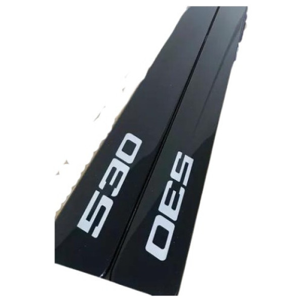 Jogo Friso Lateral Lifan 530 Preto C/ Prata