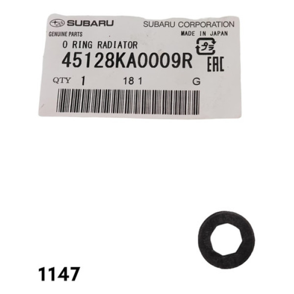 Anel De Vedação Do Radiador Subaru Forester Cod 45128ka0009r