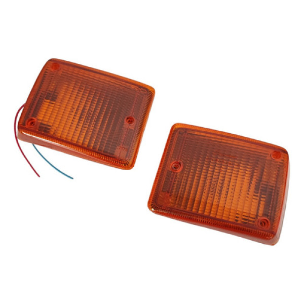 Par Lanterna Pisca Dianteiro Vw Kombi 1976 A 1997