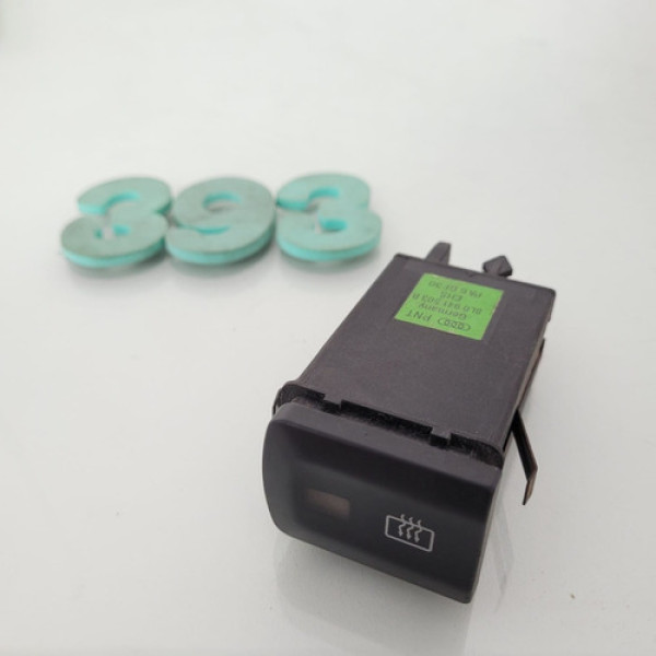 Botão Desembaçador Traseiro Audi A3 Cod 8l0941503b