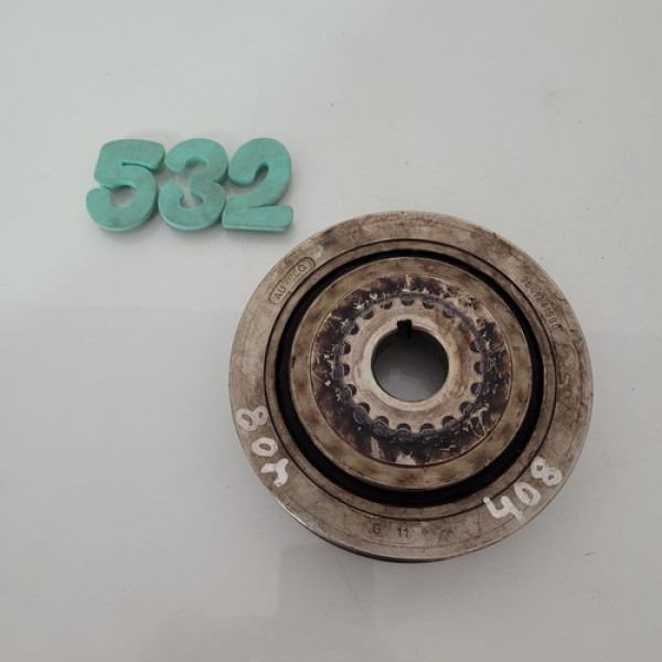 Polia Do Virabrequim Peugeot 408 Cod 9641741980 Cx 532
