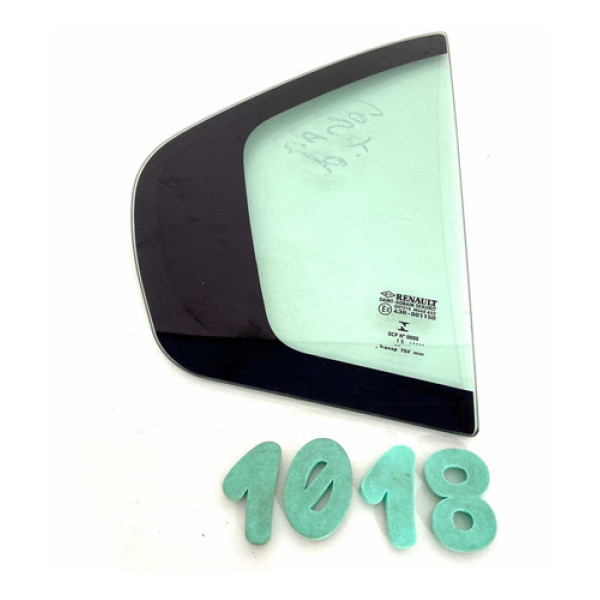 Vidro Vigia Traseiro Direito Renault Logan 2015/20 - Cx 1018