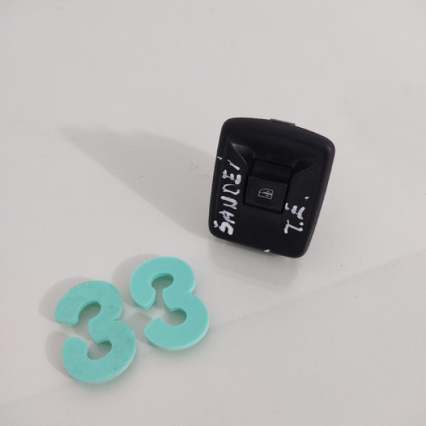 Comando Vidro Elétrico Traseiro Esquerdo Renault Sandero 