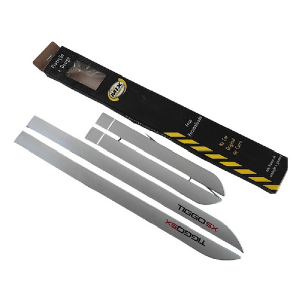 Jogo De Friso Da Porta Prata Chery Tiggo 5x - Original