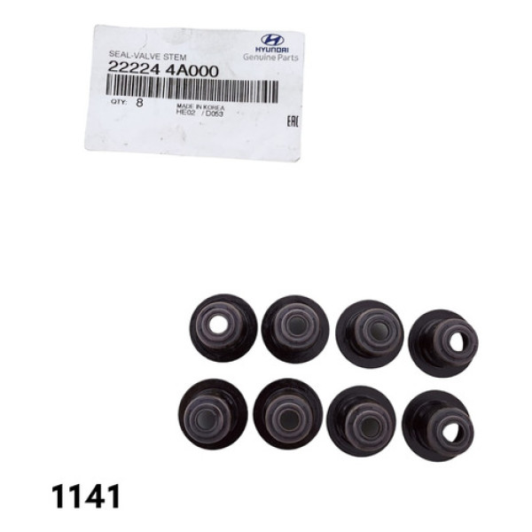 Jogo De Retentor De Válvulas Hyundai Hr 2.5 Cod 222244a000