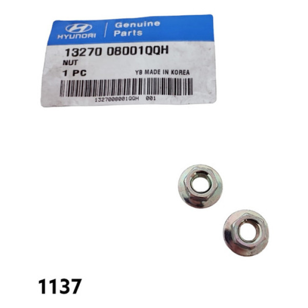 Par De Porcas Coluna De Direção Hyundai Elantra 1327008001