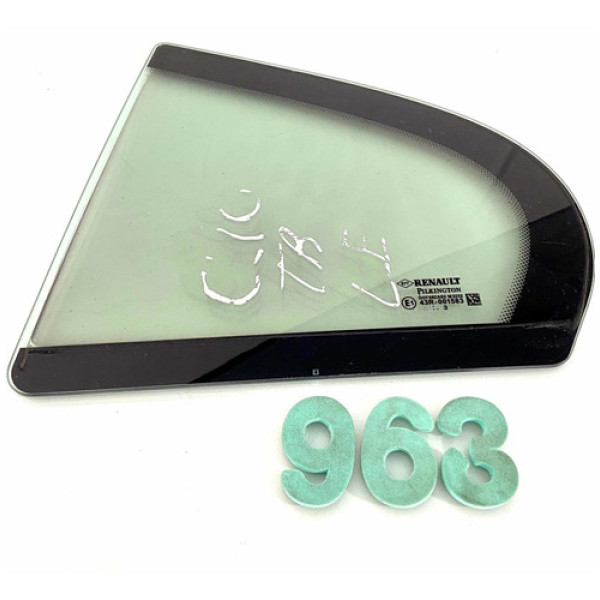 Vidro Traseiro Esquerdo Renault Clio - Cx 963