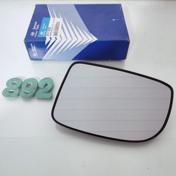 Lente Do Retrovisor Esquerdo Hyundai Santa Fé  Cx 892