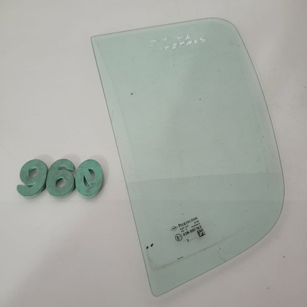 Vidro Fixo Traseiro Esquerdo Renault Sandero 2010 Cx 960