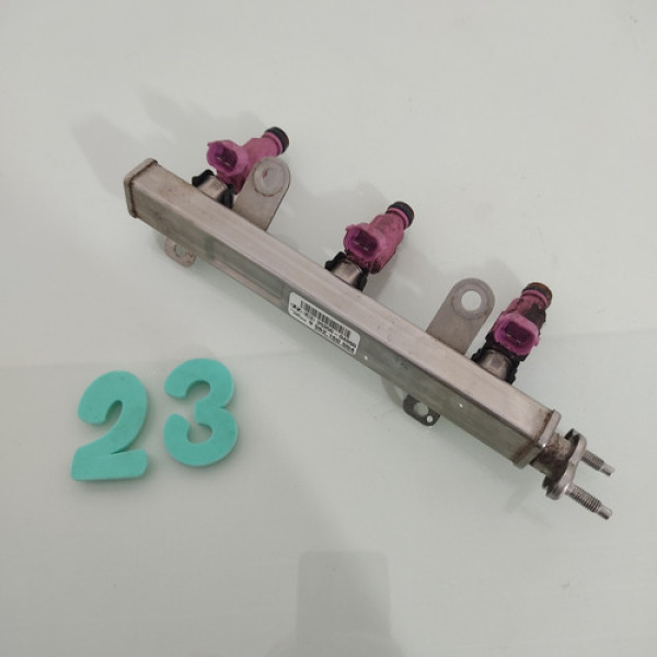 Flauta Com Bicos Injeção Hyundai Hb20 1.0 3cc